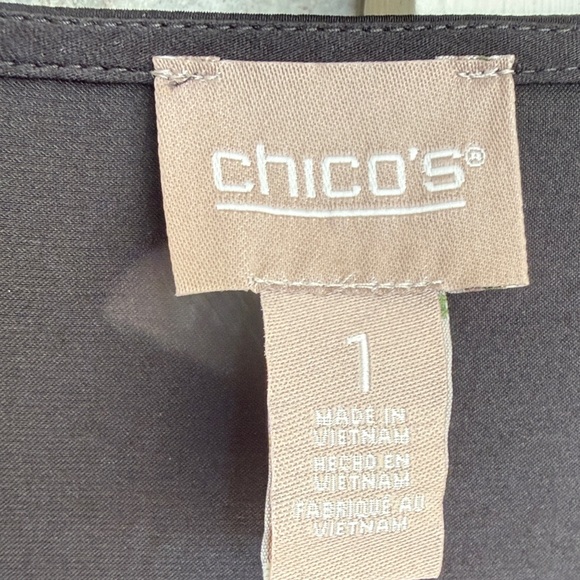 ❣️Chico's Black Women's Blouse - Picture 3 of 9
